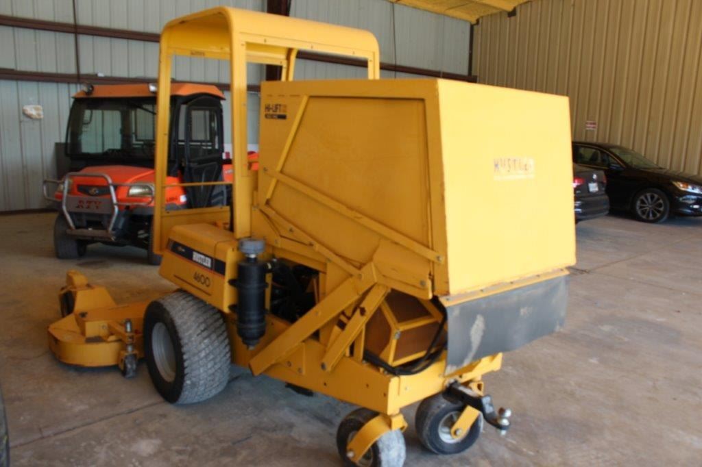 Hustler mower bagger
